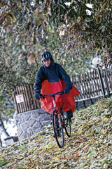 VAUDE Valero Poncho rot/schwarz