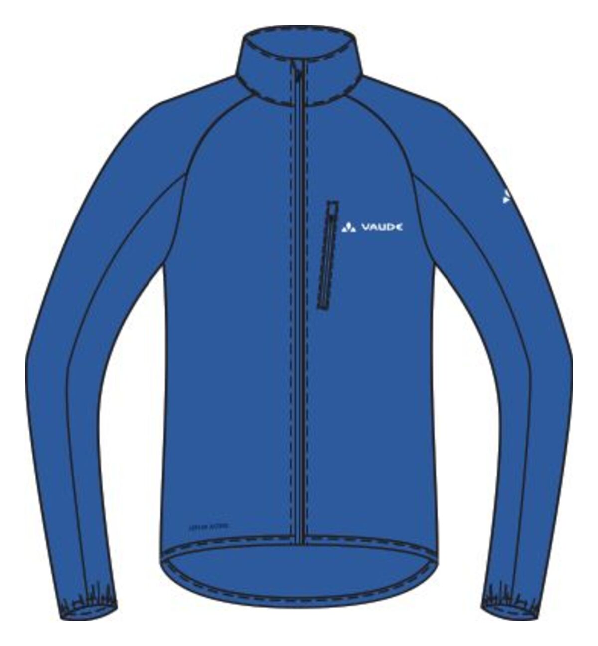 VAUDE Drop Jacket III Herren signal blau