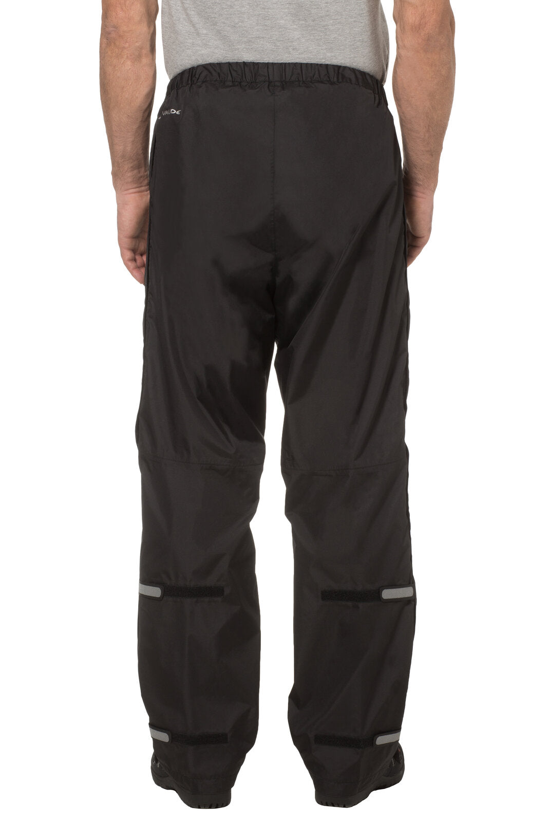 VAUDE M's Fluid Full-Zip Rain Pants II Herren schwarz