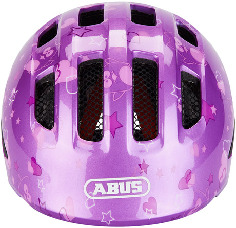 ABUS Smiley 3.0 Helm Kids purple star