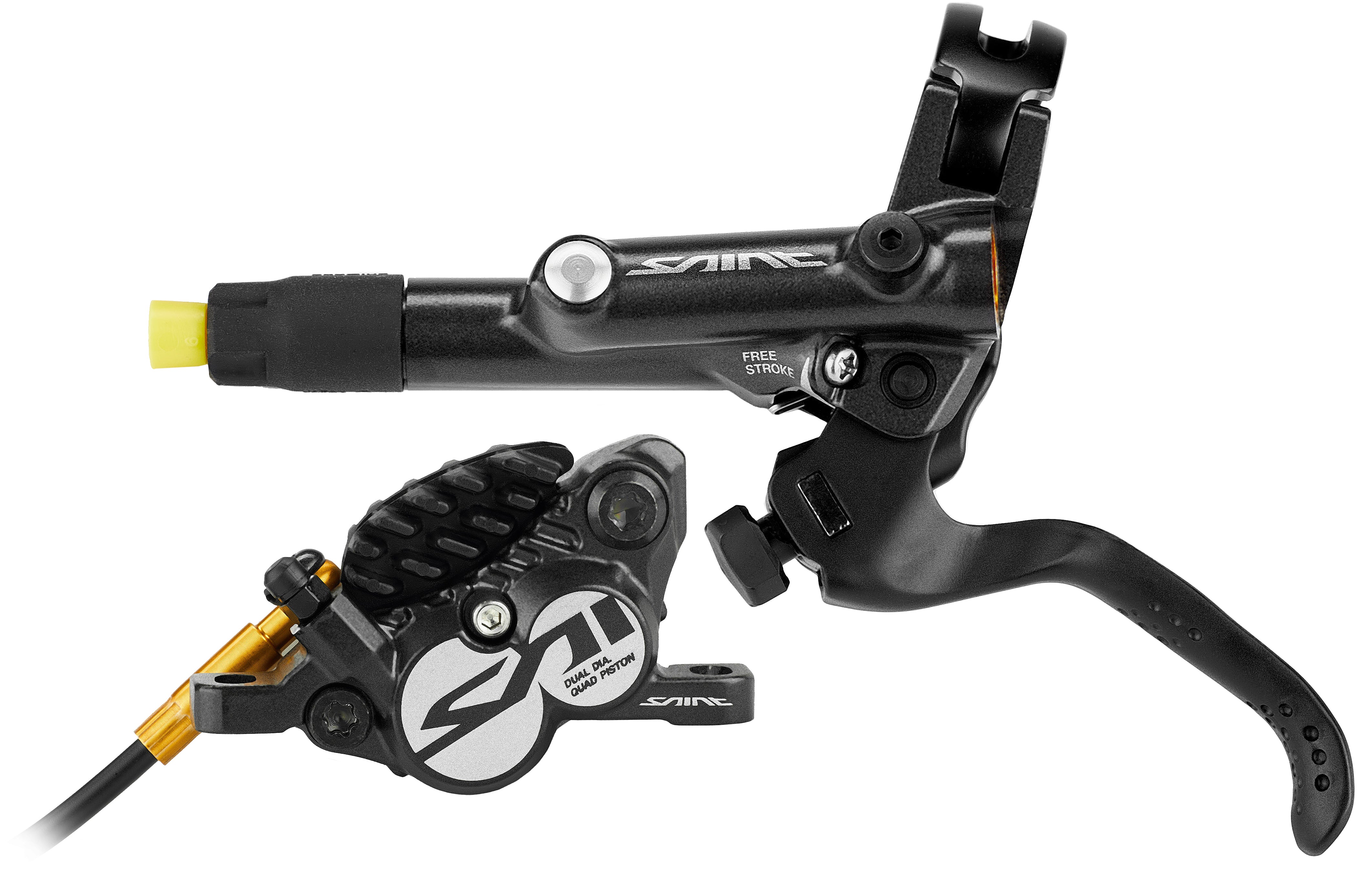 Shimano Saint BR-M820 Scheibenbremse Vorderrad H03C Metall schwarz/silber