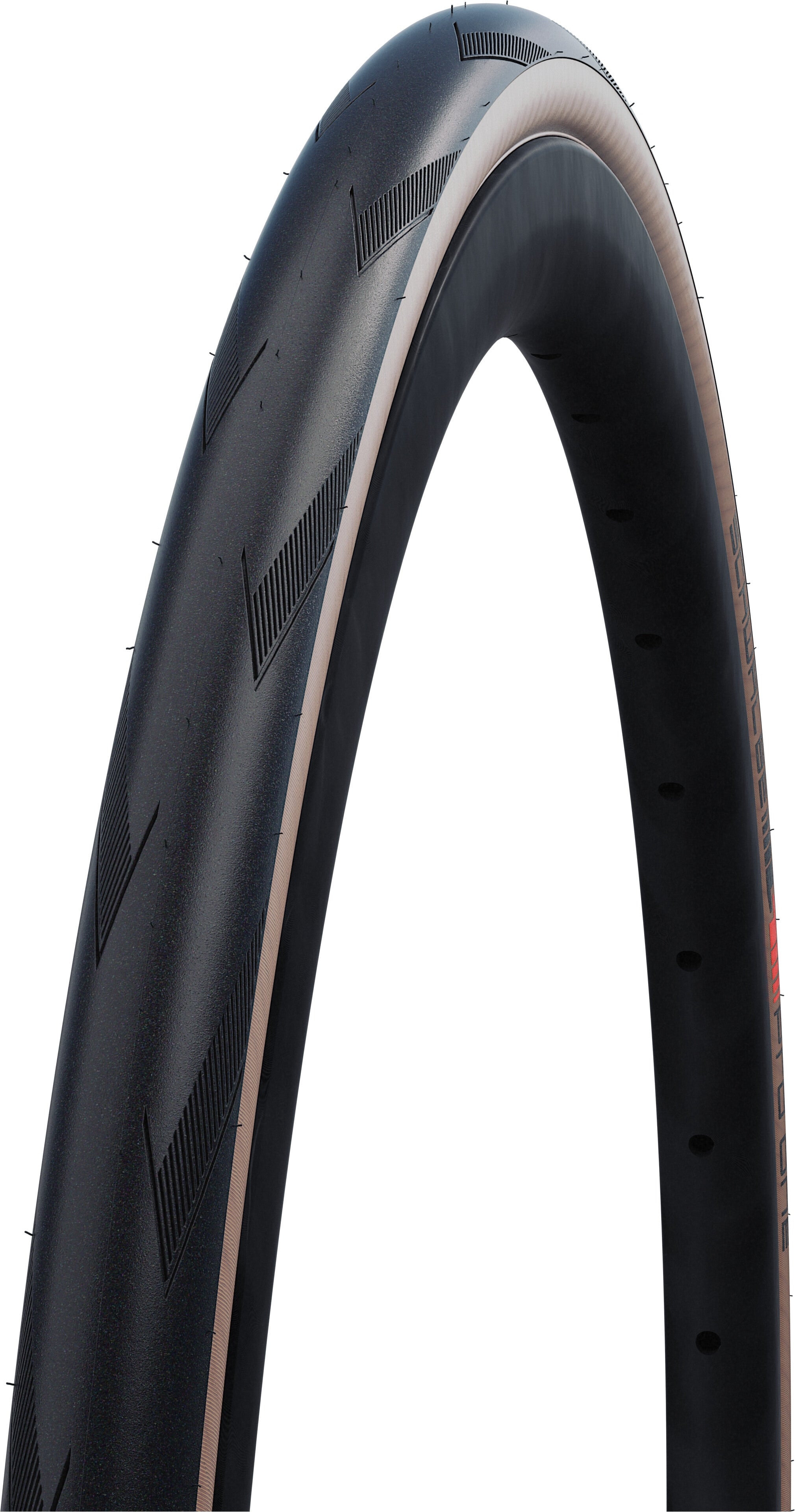 Schwalbe Pro One Super Race Evolution Faltreifen 700x32C V-Guard Addix Race schwarz/braun