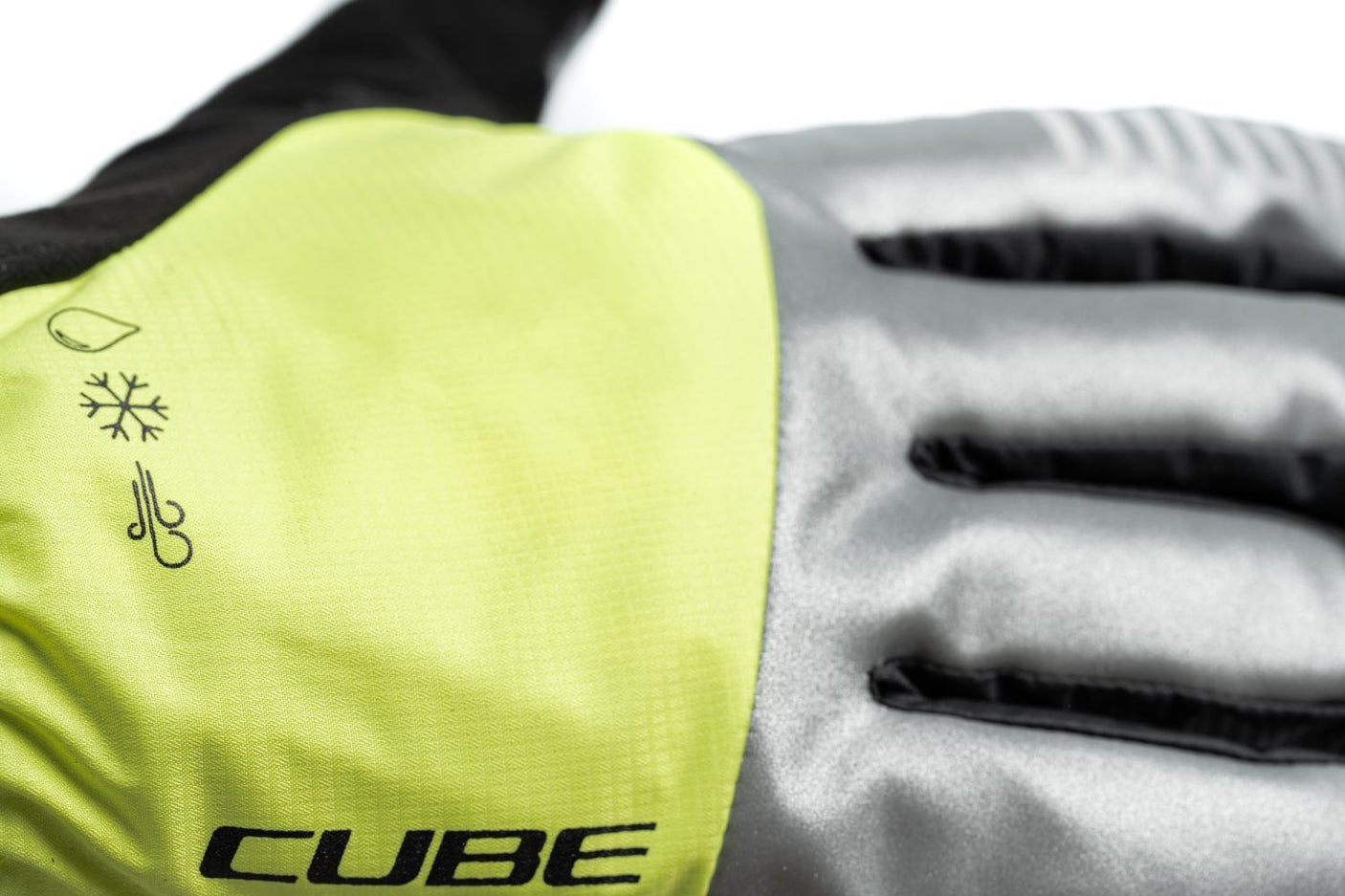 CUBE Handschuhe Winter langfinger X NF grey´n´yellow