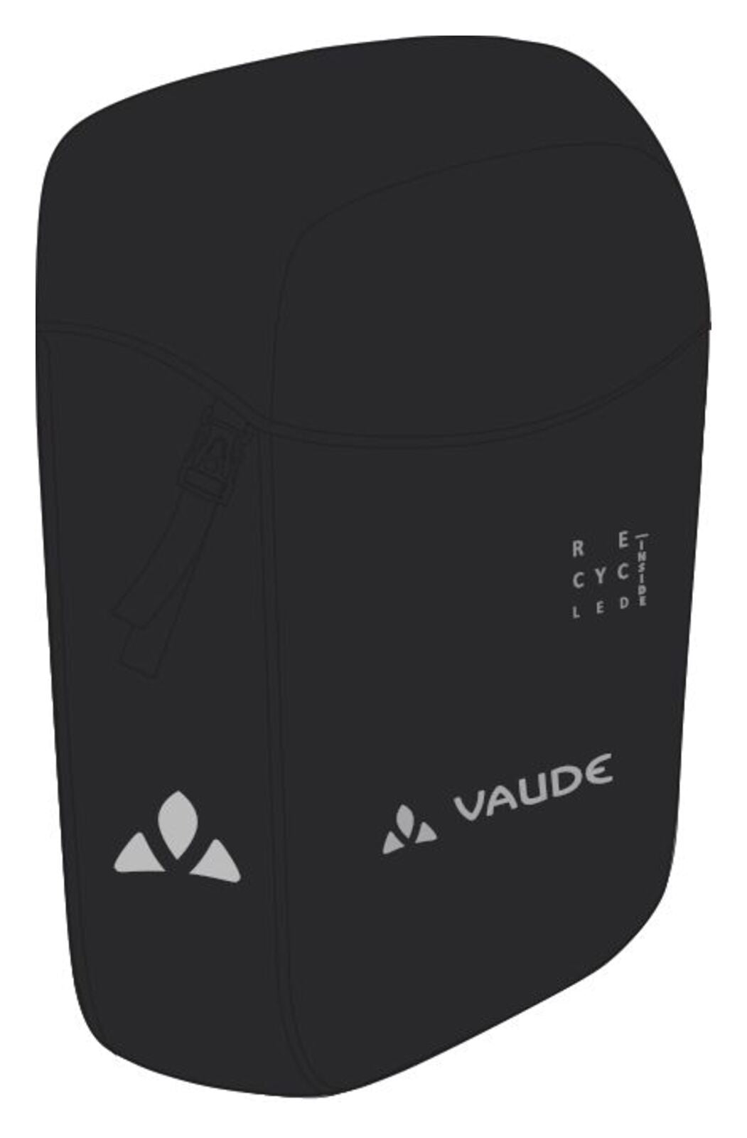 VAUDE Aqua Back Pro Hinterradtasche schwarz