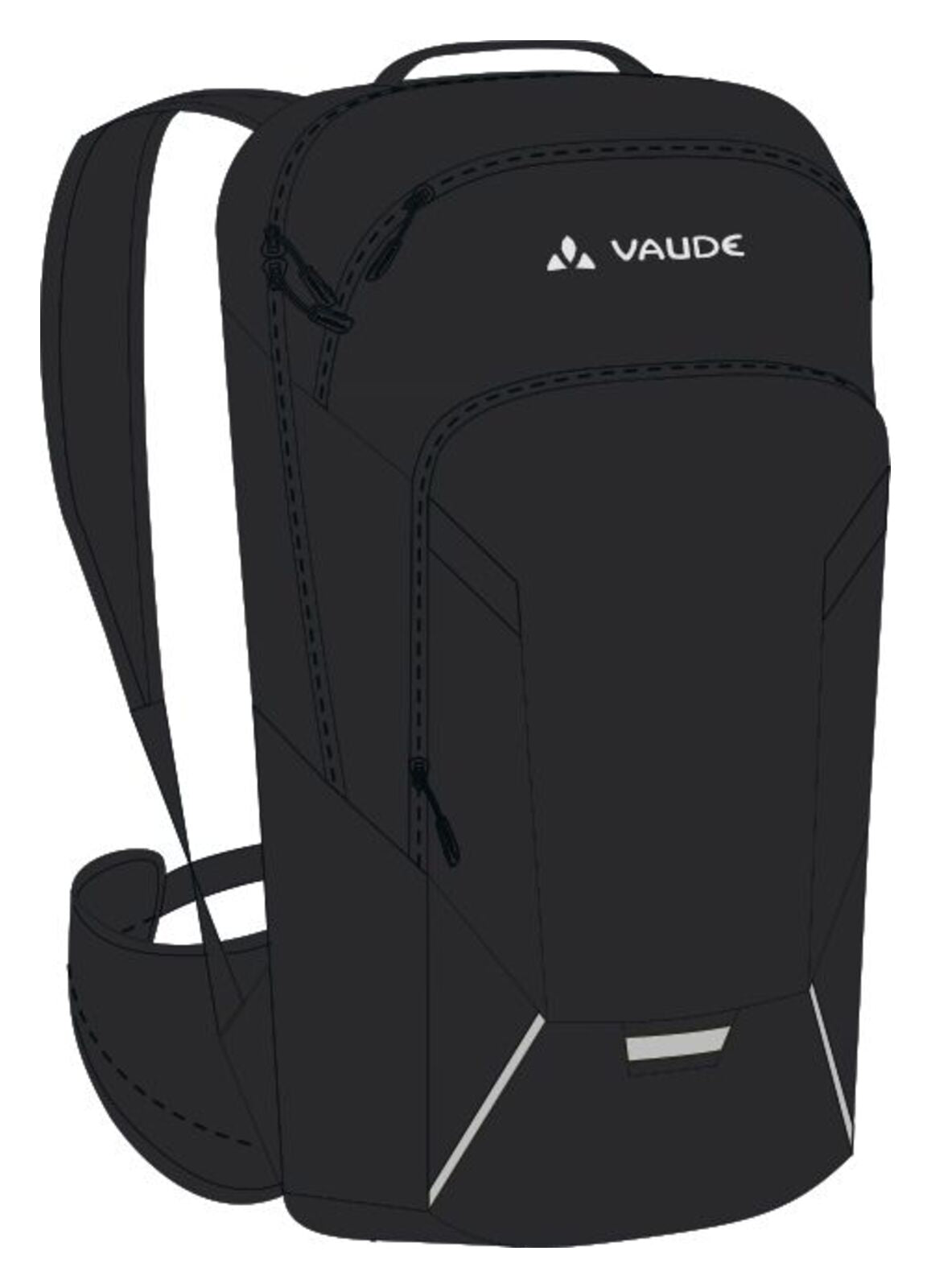 VAUDE Ledro 18 Rucksack schwarz