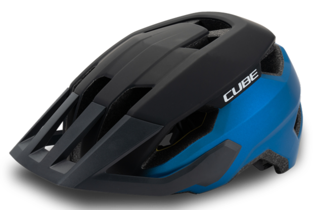 CUBE STRAY X MTB-Helm Actionteam