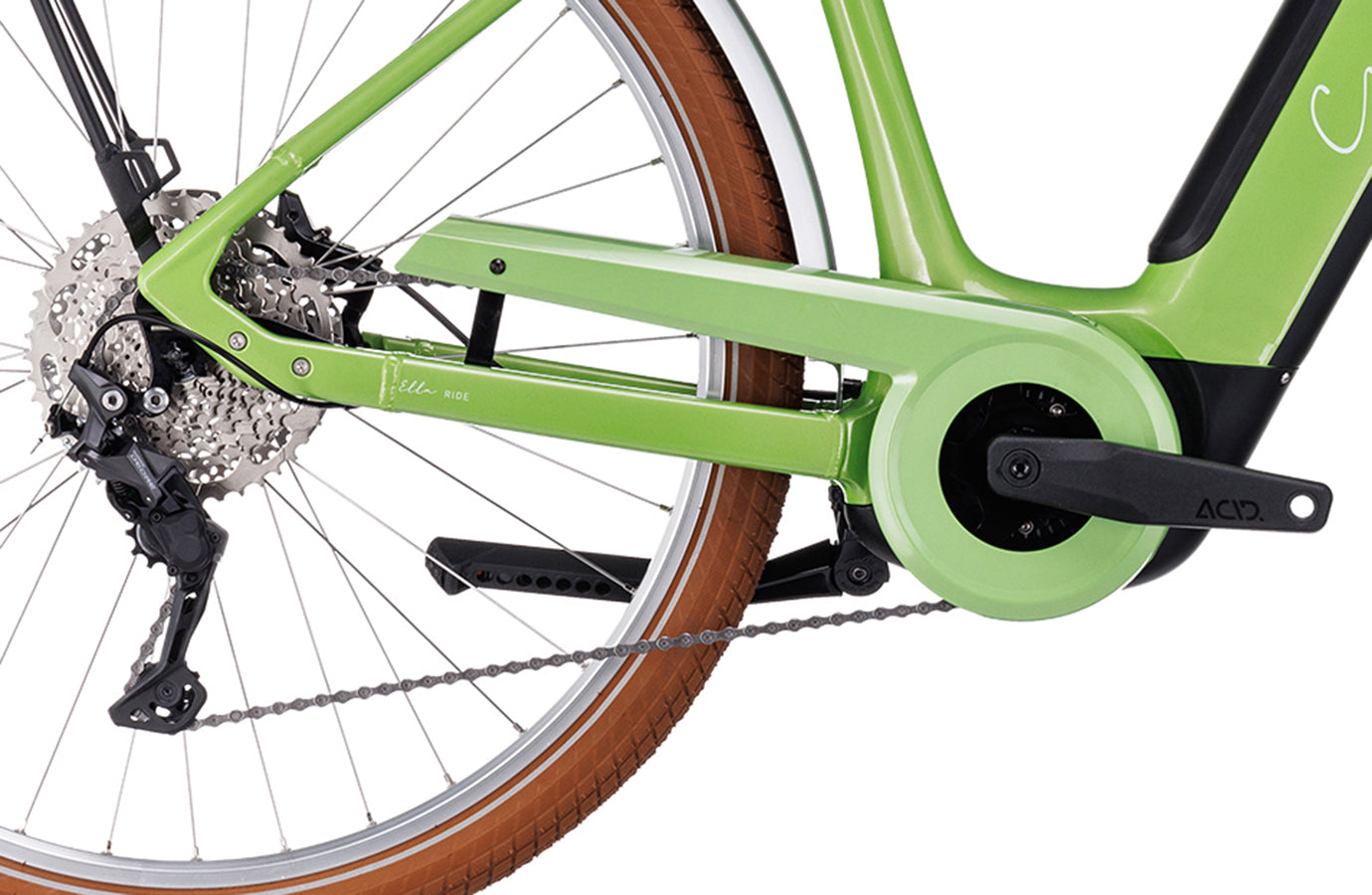 Cube Ella Ride Hybrid 500 Easy Entry green´n´green