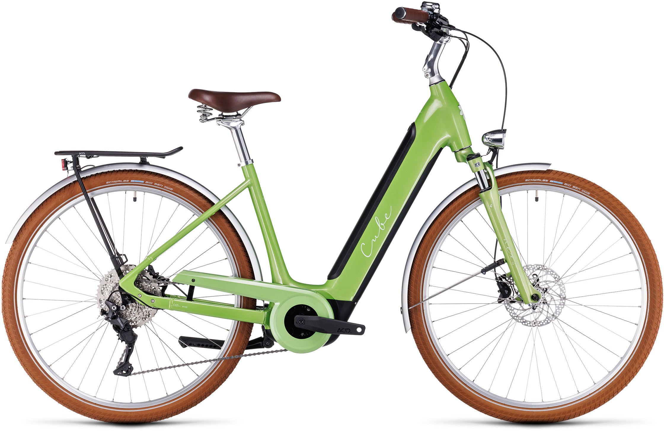 Cube Ella Ride Hybrid 500 Easy Entry green´n´green