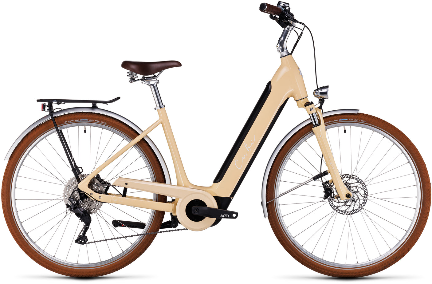 Cube Ella Ride Hybrid 500 Easy Entry honey´n´white