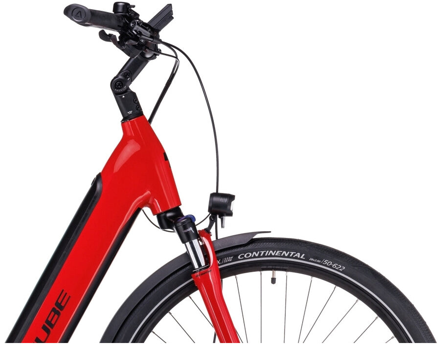 Cube Supreme Sport Hybrid Pro 500 Easy Entry red´n´black (2023)