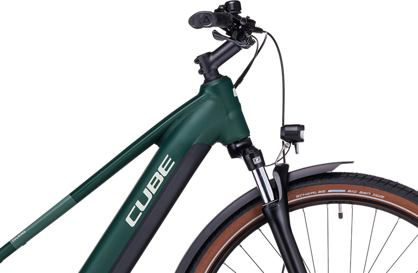 Cube Touring Hybrid ONE 625 Trapez darkgreen´n´green (2024)