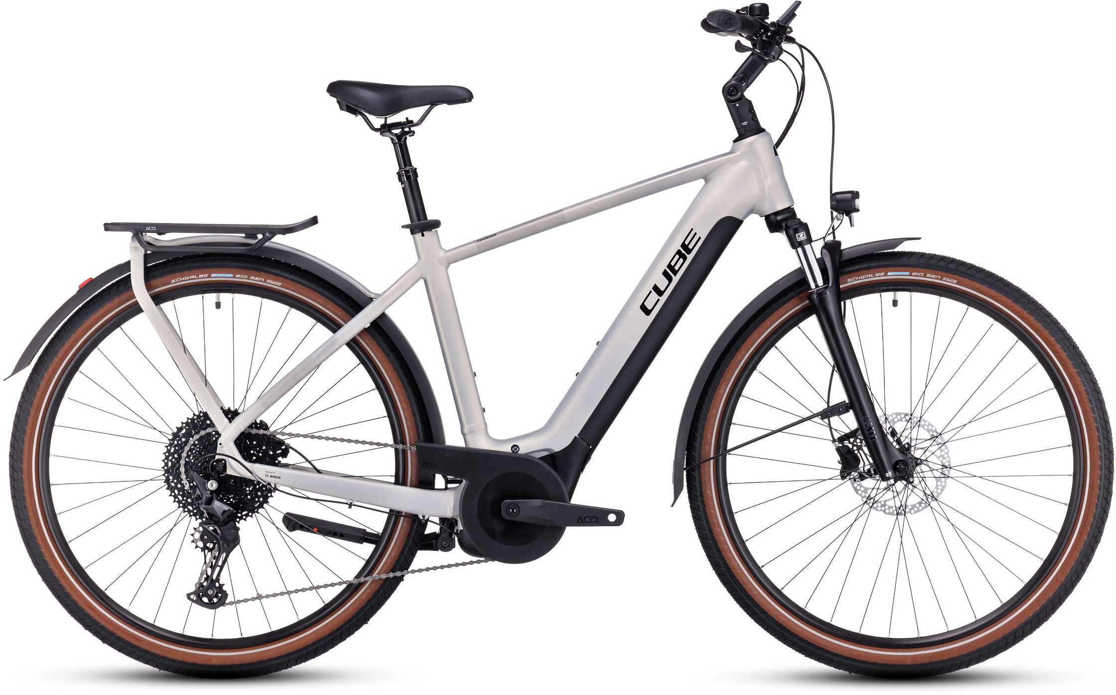 Cube Touring Hybrid Pro 625 Classic pearlysilver´n´black (2024)