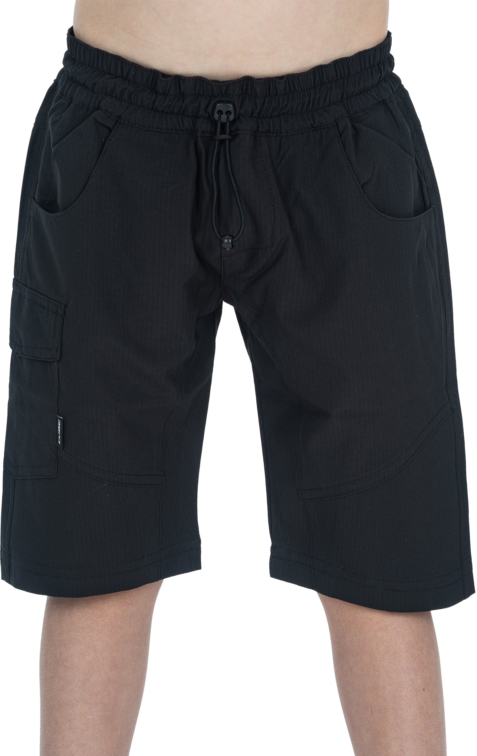 CUBE TEAMLINE Baggy Shorts ROOKIE black´n´white