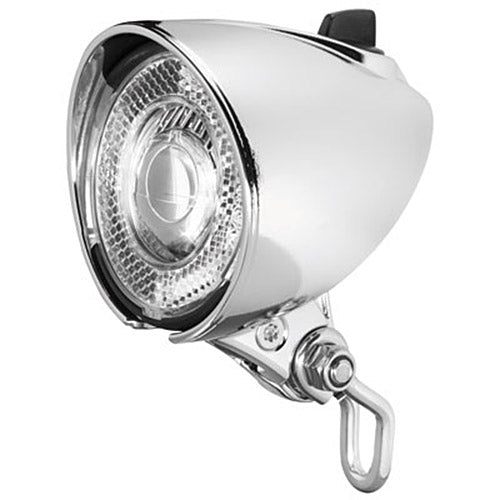 Busch + Müller Lumotec Classic N LED Scheinwerfer silber