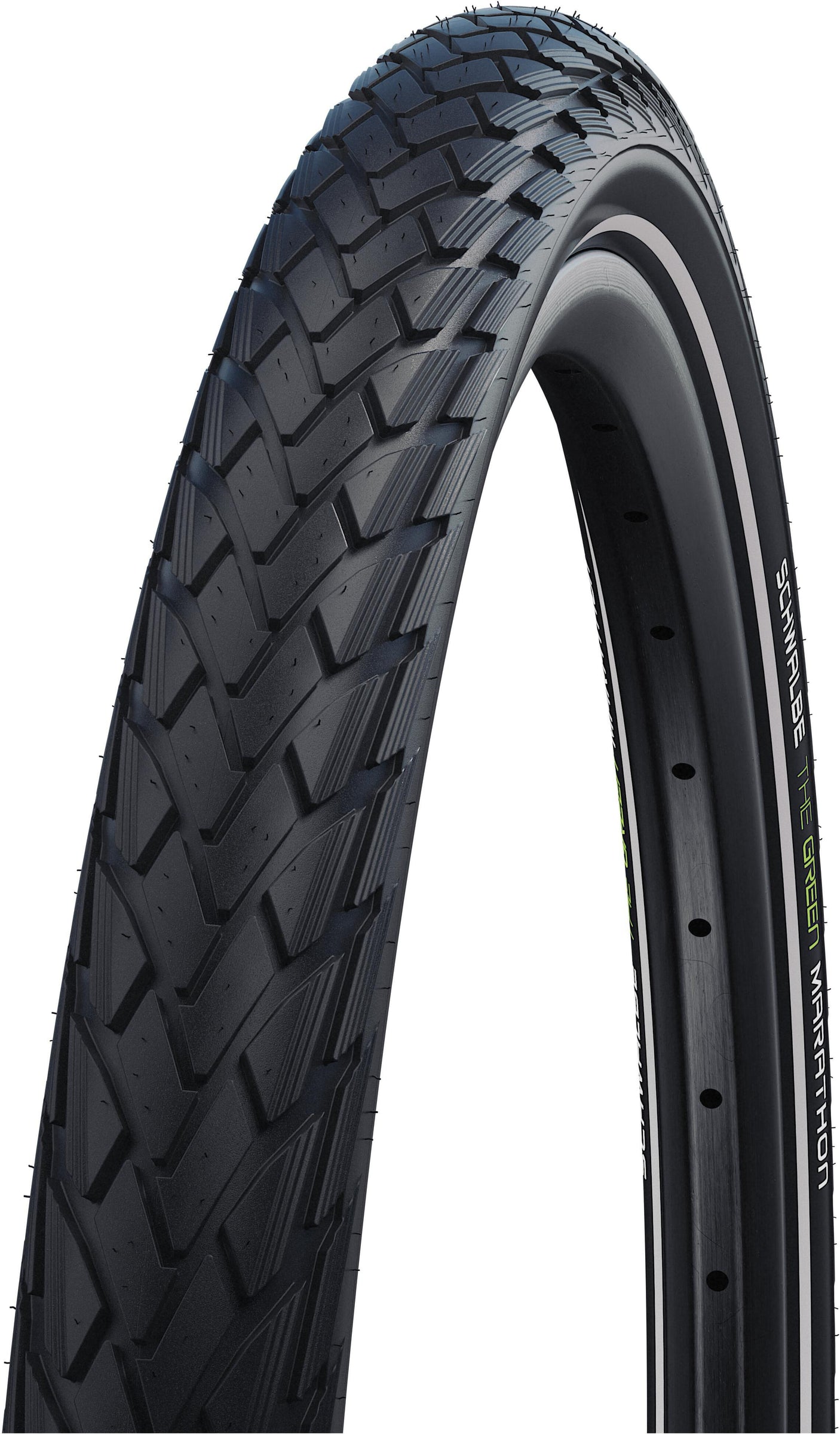 Schwalbe Marathon Performance Drahtreifen 28x1.40" GreenGuard TwinSkin Reflex Addix Eco schwarz