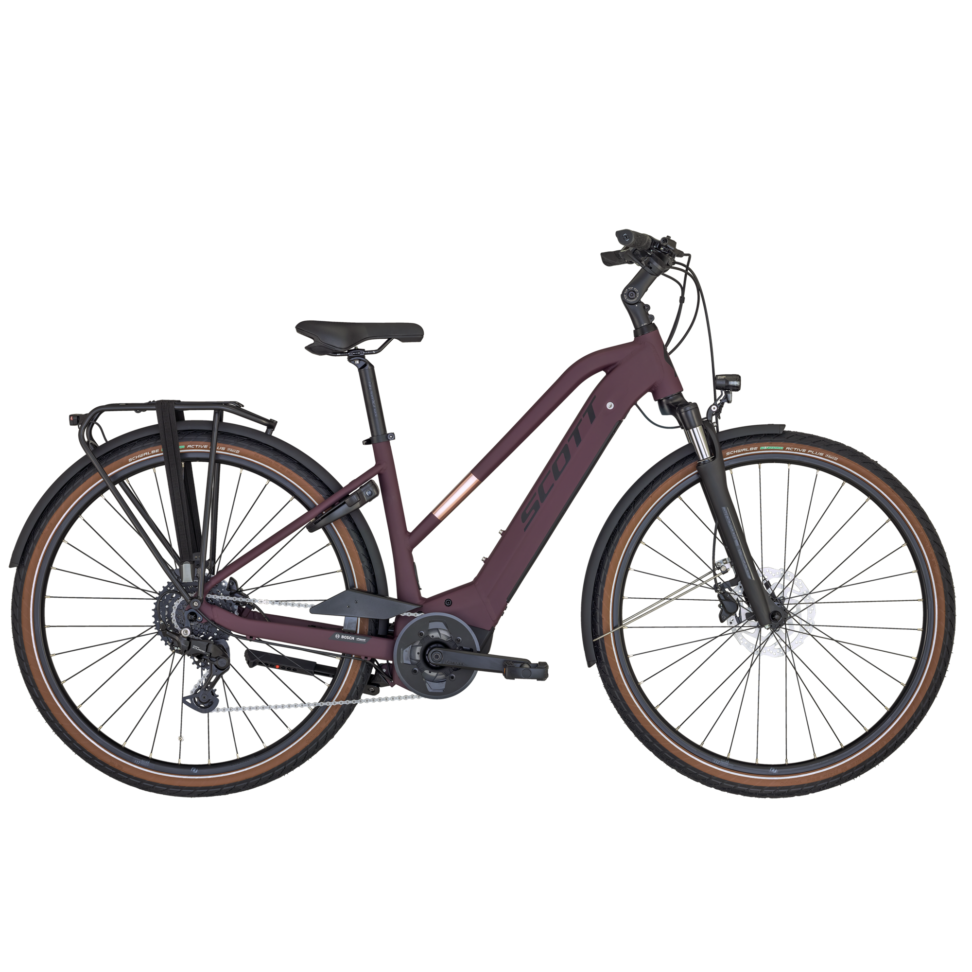 Scott Sub Active eRIDE Lady Aubergine Purple (2024)