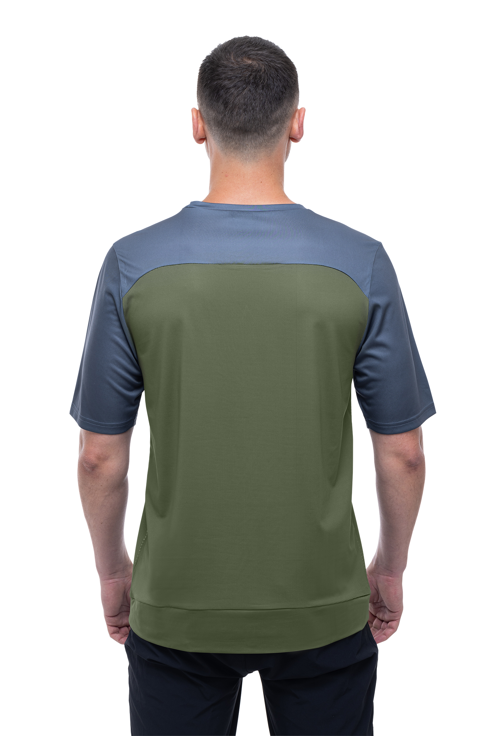 CUBE ATX Rundhalstrikot TM kurzarm olive´n´grey Herren