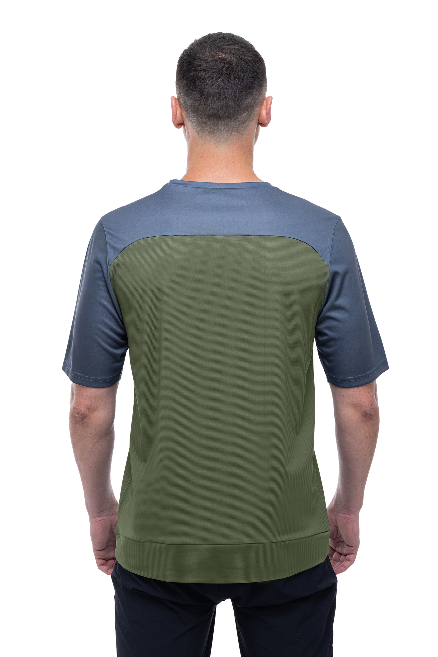 CUBE ATX Rundhalstrikot TM kurzarm olive´n´grey Herren