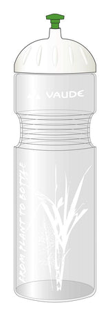 VAUDE Organic Fahrradflasche 750ml transparent