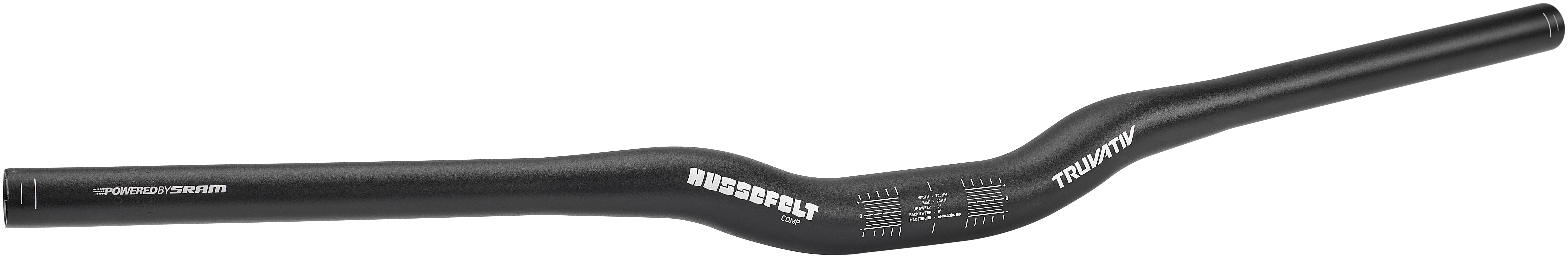 Truvativ Hussefelt Comp Riser Bar 700mm Ø31,8mm schwarz