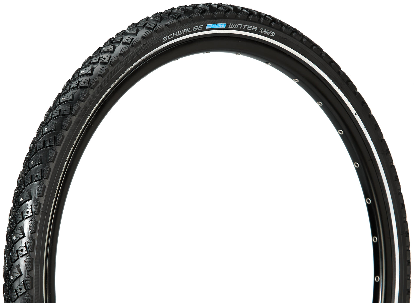 Schwalbe Winter Drahtreifen 26x1.75" K-Guard Reflex schwarz