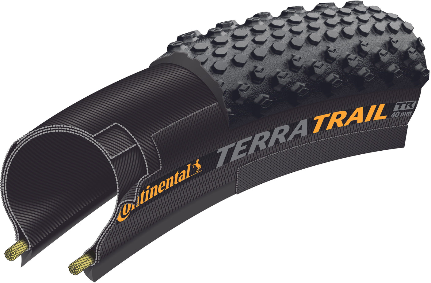 Continental Terra Trail ProTection Faltreifen 27.5x1.50" TLR schwarz