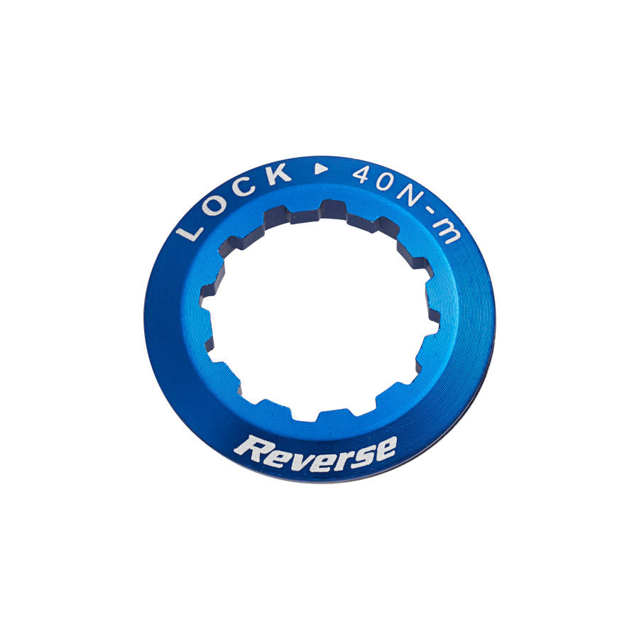 Reverse Cassette lock ring blau