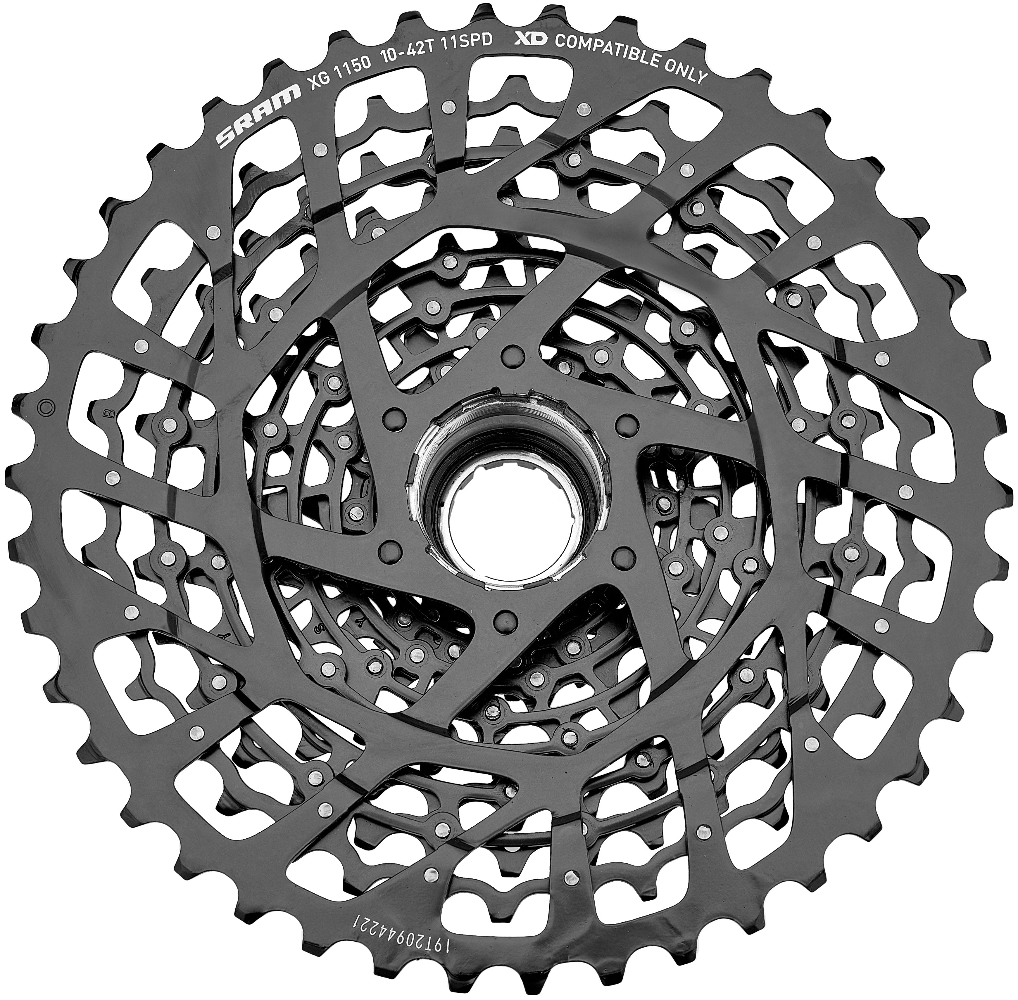 SRAM XG-1150 Kassette 11-fach, 10-42 Zähne schwarz