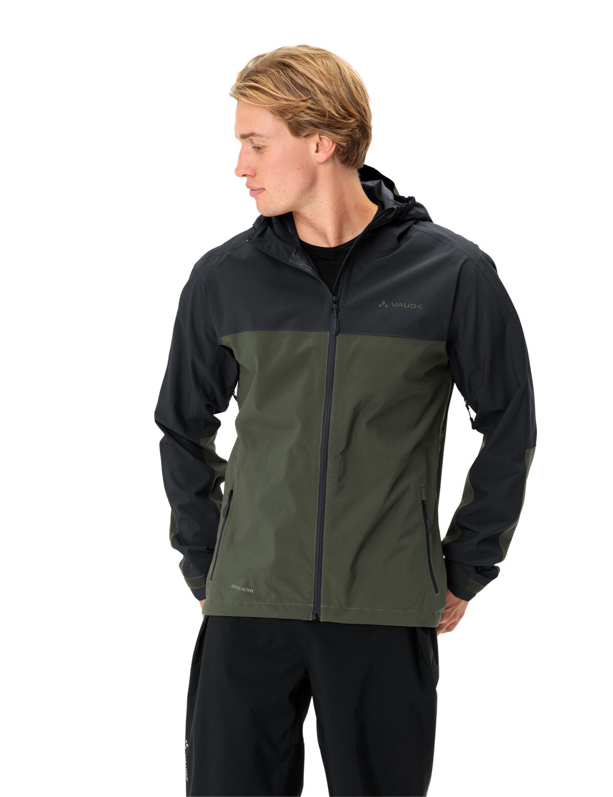 VAUDE Moab Rain Jacket Herren khaki