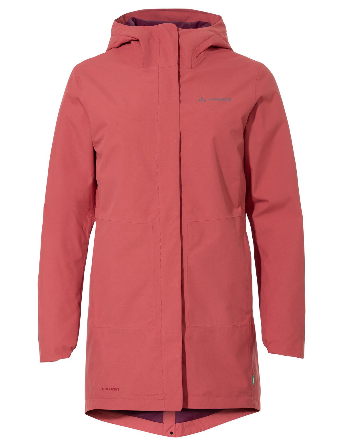 VAUDE Cyclist padded Parka II Damen brick