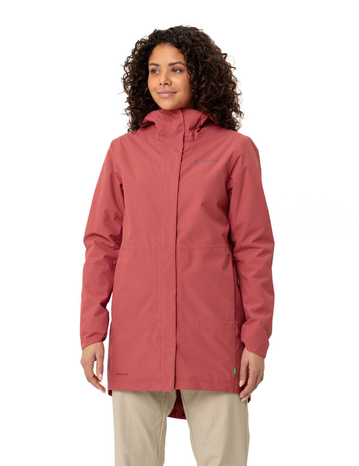 VAUDE Cyclist padded Parka II Damen brick