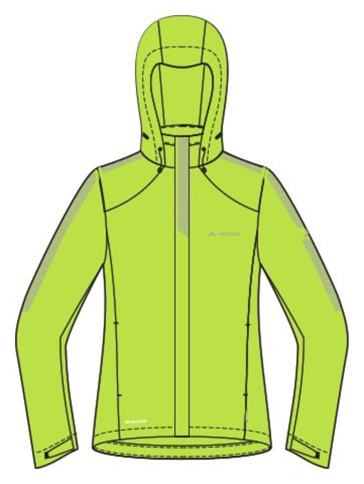 VAUDE Luminum II Jacke Damen grün