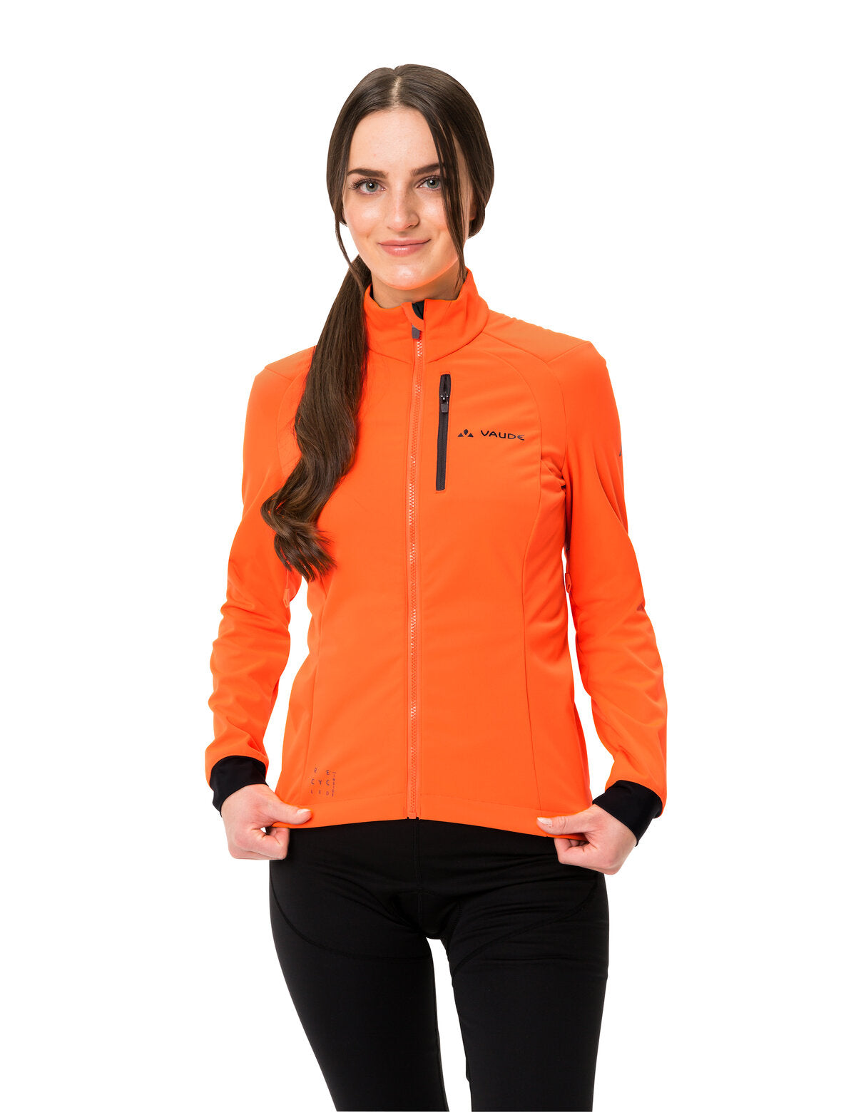 VAUDE Posta Softshell Jacket Damen neon orange