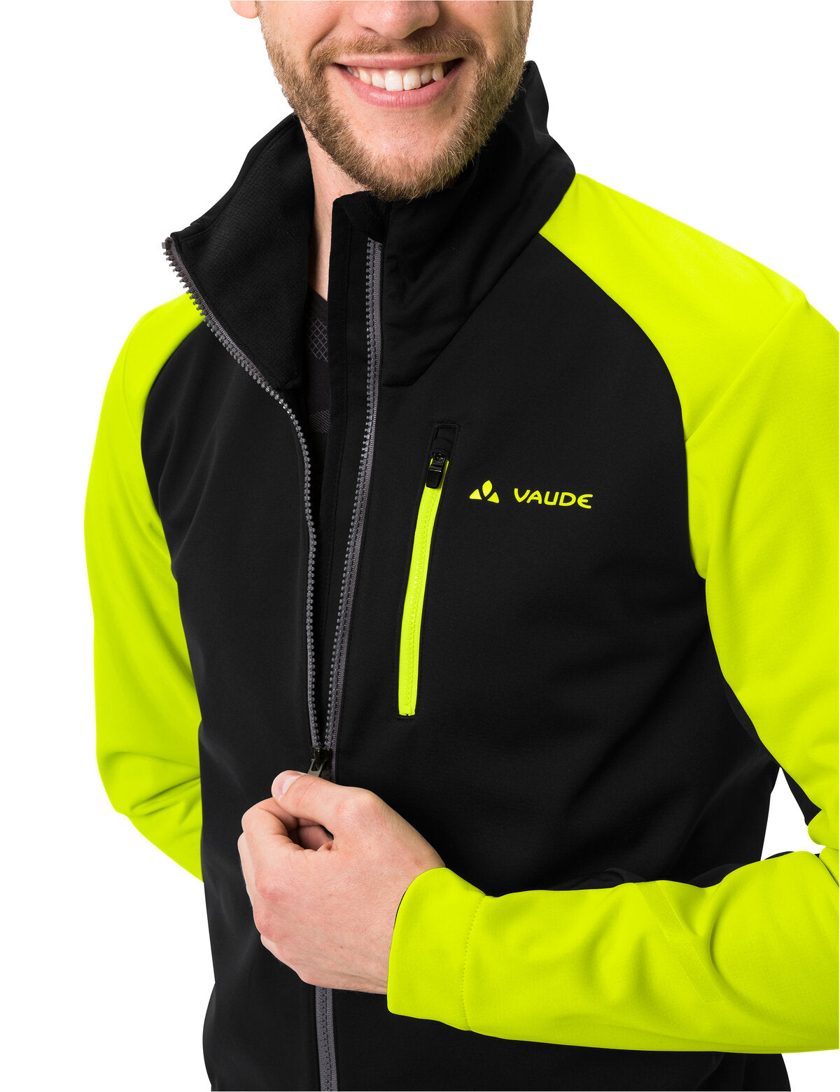 VAUDE Posta Softshell Jacket VI Herren neon yellow