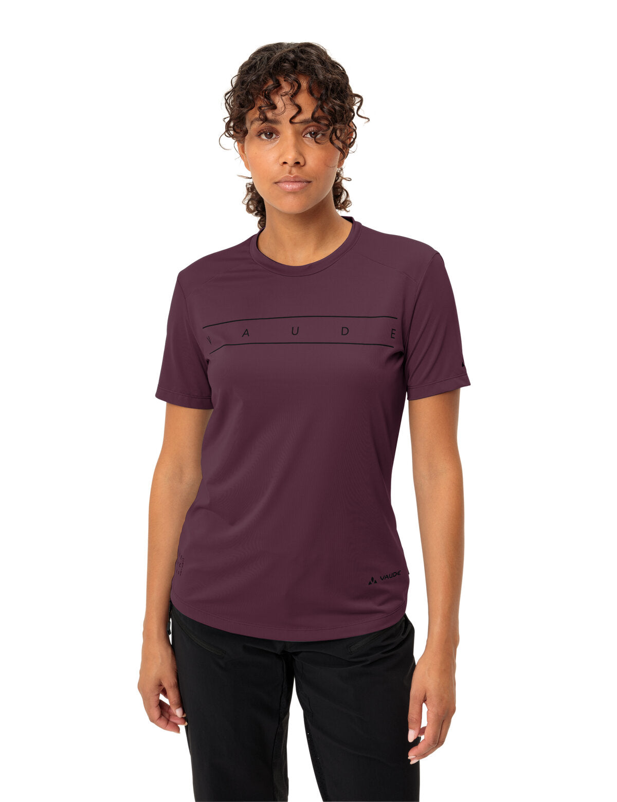 VAUDE Qimsa Logo Shirt Damen cassis