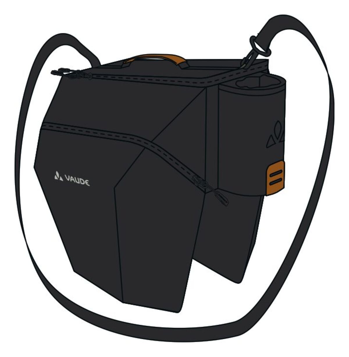 VAUDE eSilkroad Plus (UniKlip) schwarz