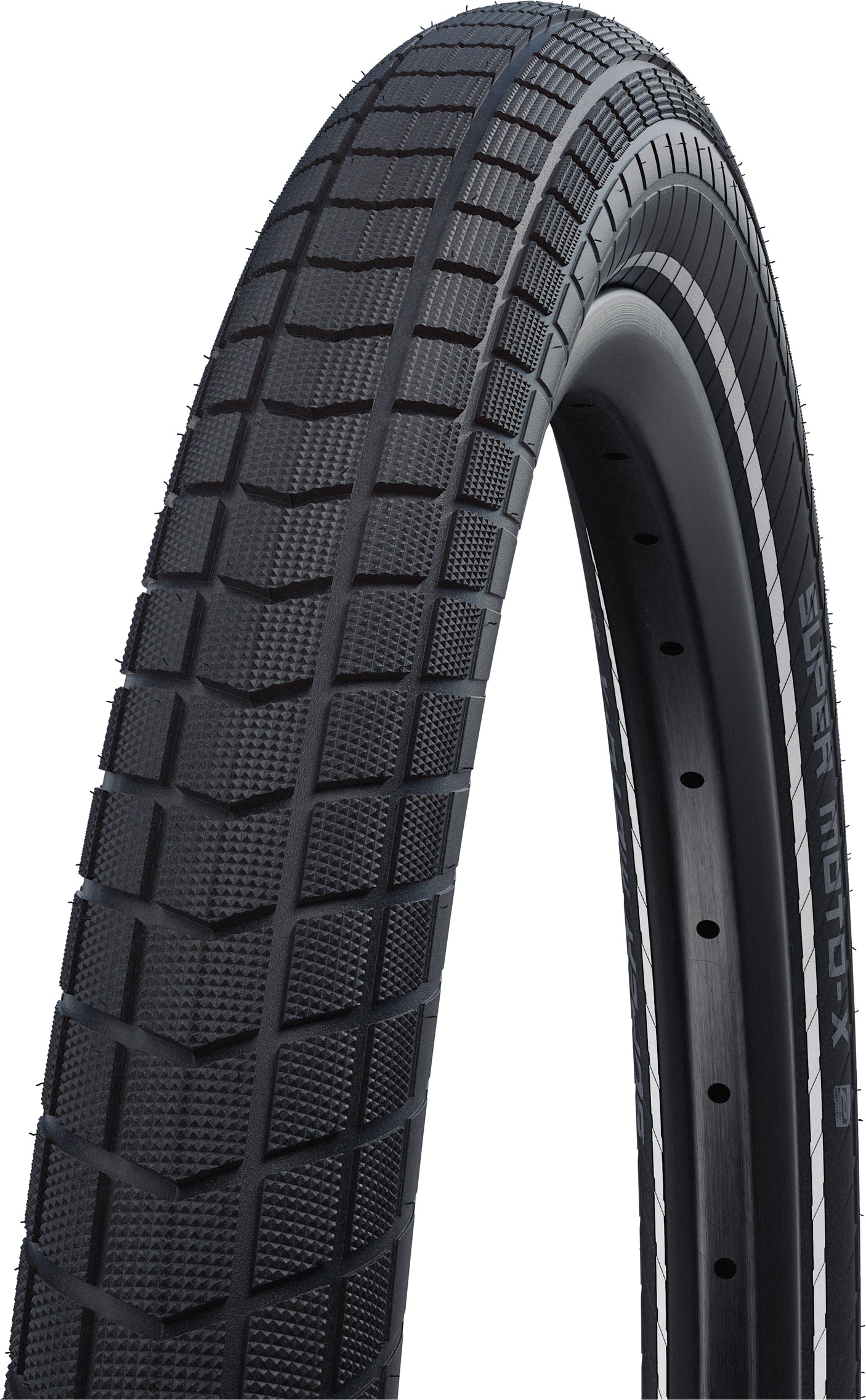 SCHWALBE Super Moto-X Drahtreifen 27.5x2.80" Performance RaceGuard SnakeSkin