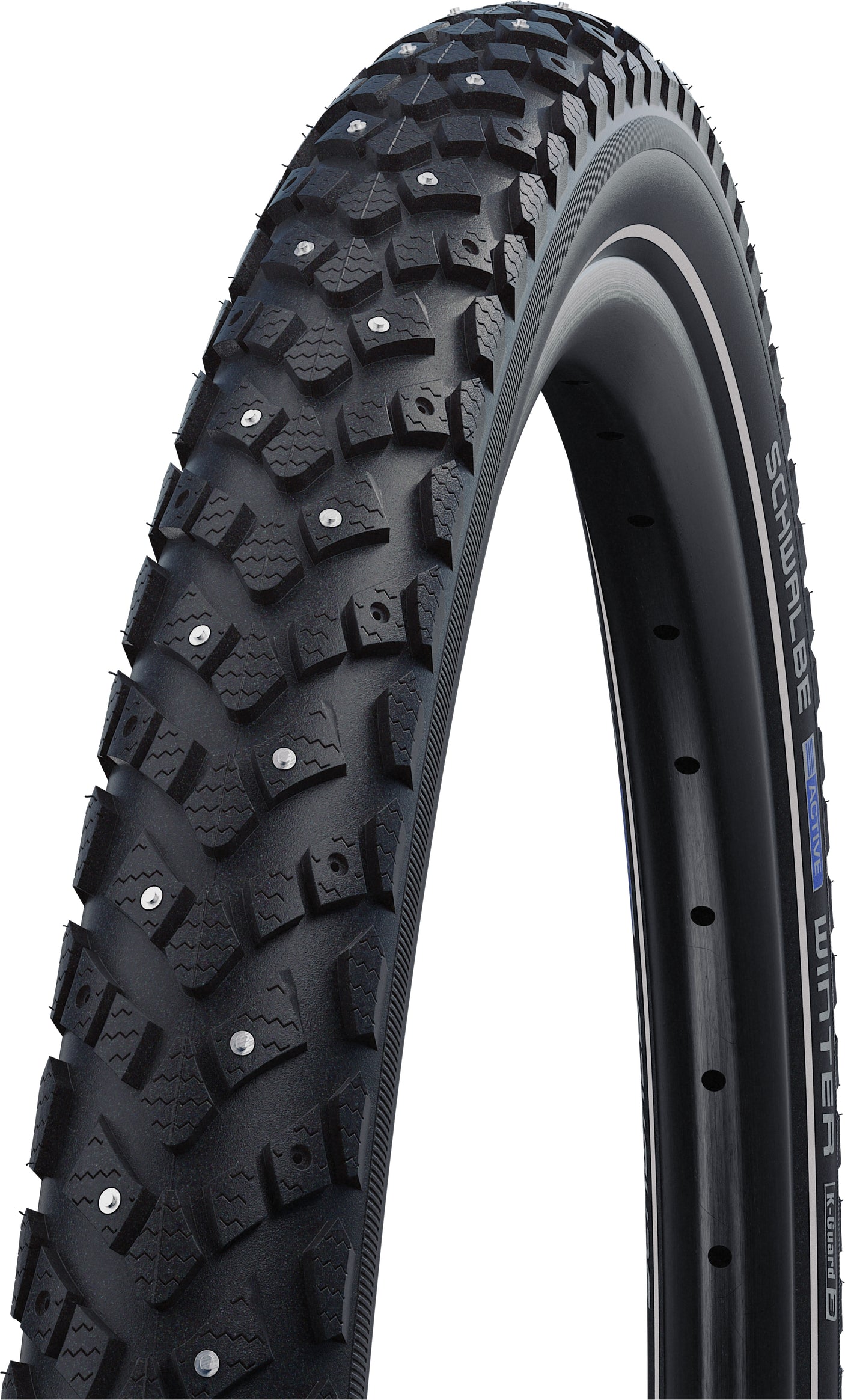 Schwalbe Winter Drahtreifen 28" Active Line KevlerGuard schwarz