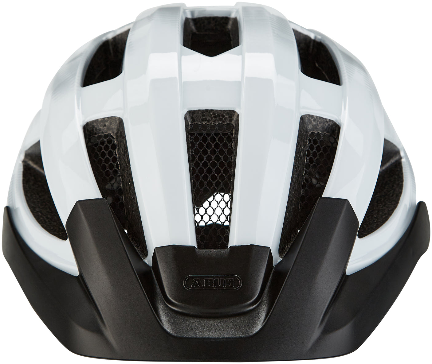 ABUS Macator Helm Road weiß silver