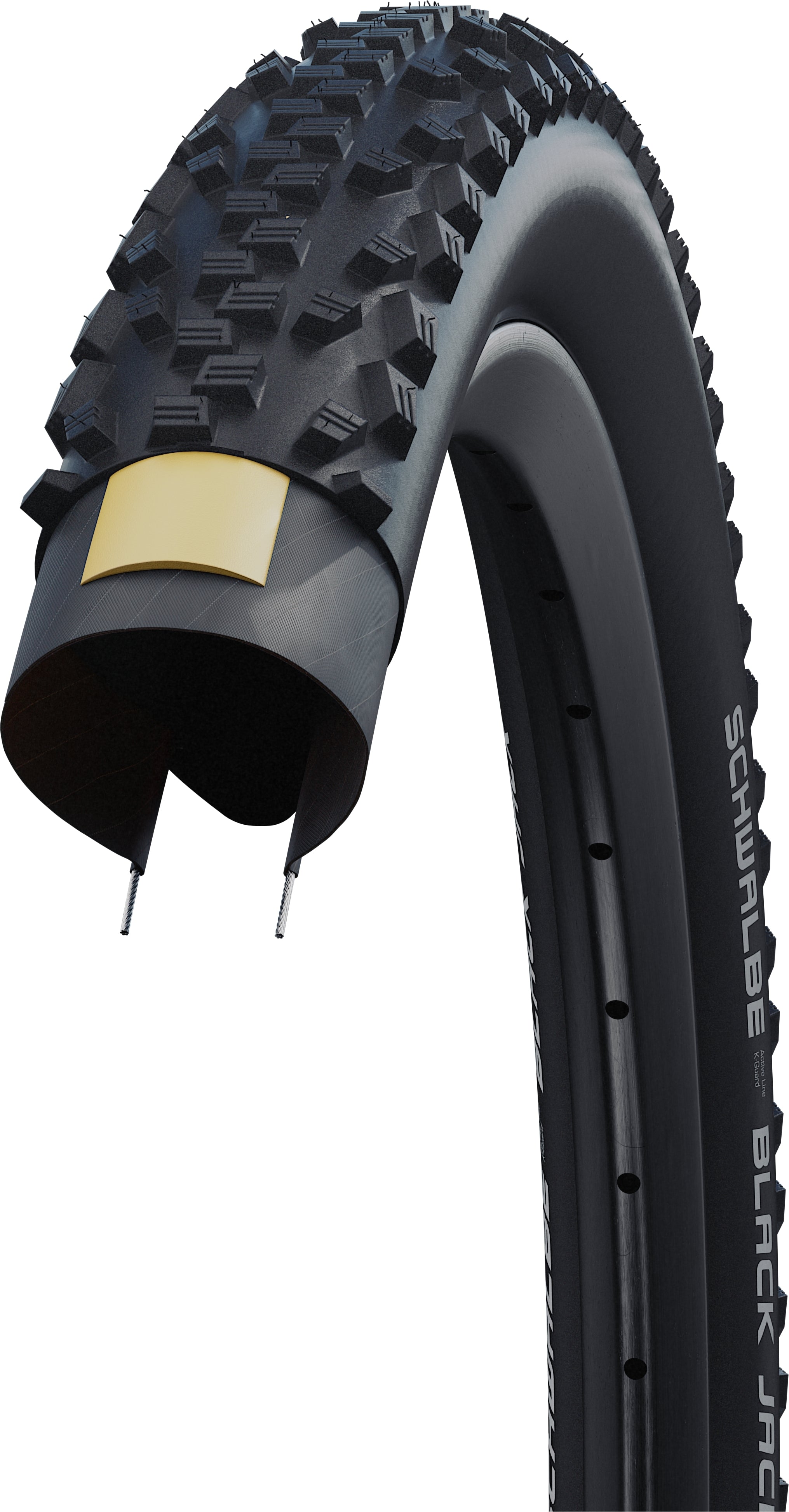 Schwalbe Black Jack Drahtreifen 24x1.90