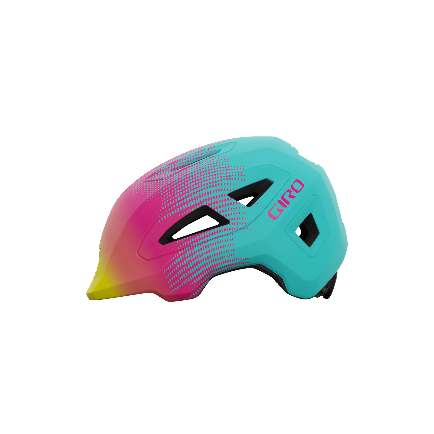 Giro Scamp II Helm matte teal/pink towers