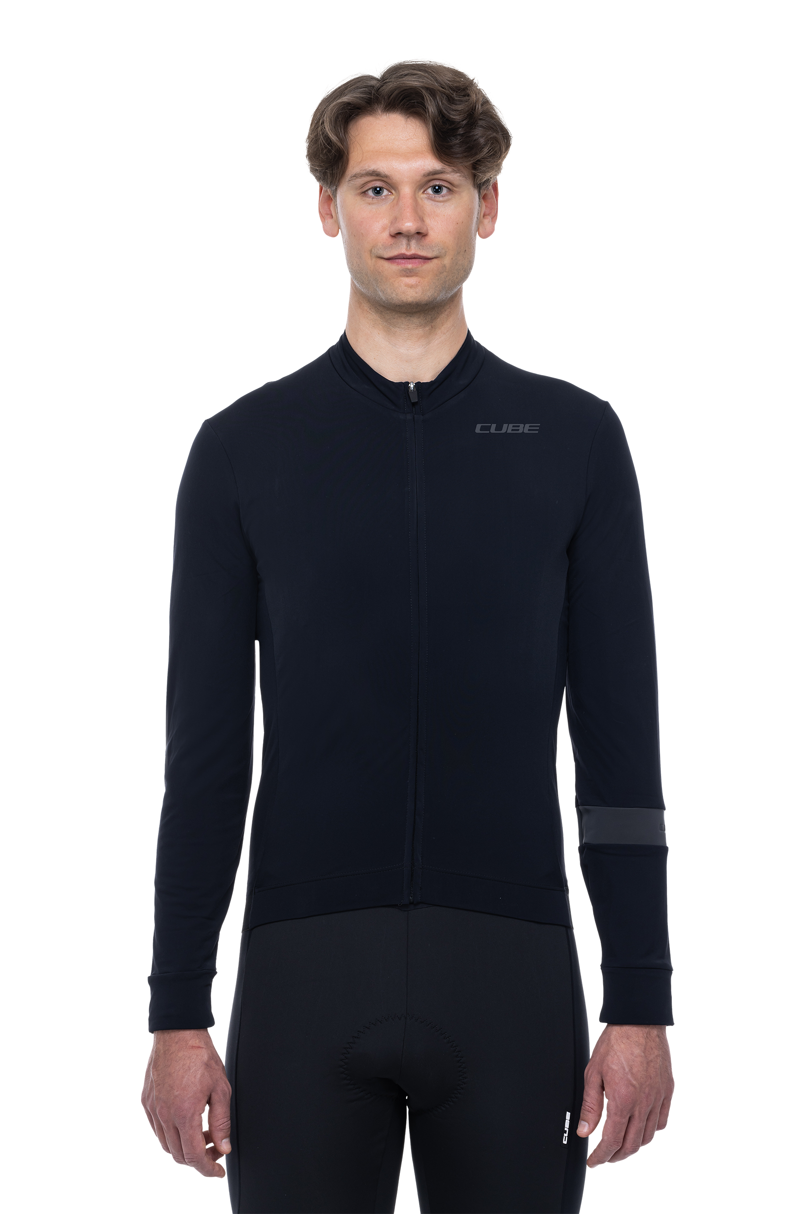 CUBE BLACKLINE Trikot langarm black Herren