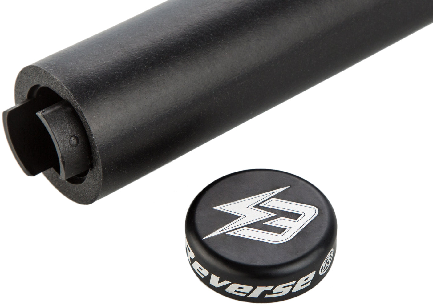 Reverse E-Seismic Ergo Lock-On Griffe für E-MTBs 140mm Ø32mm schwarz