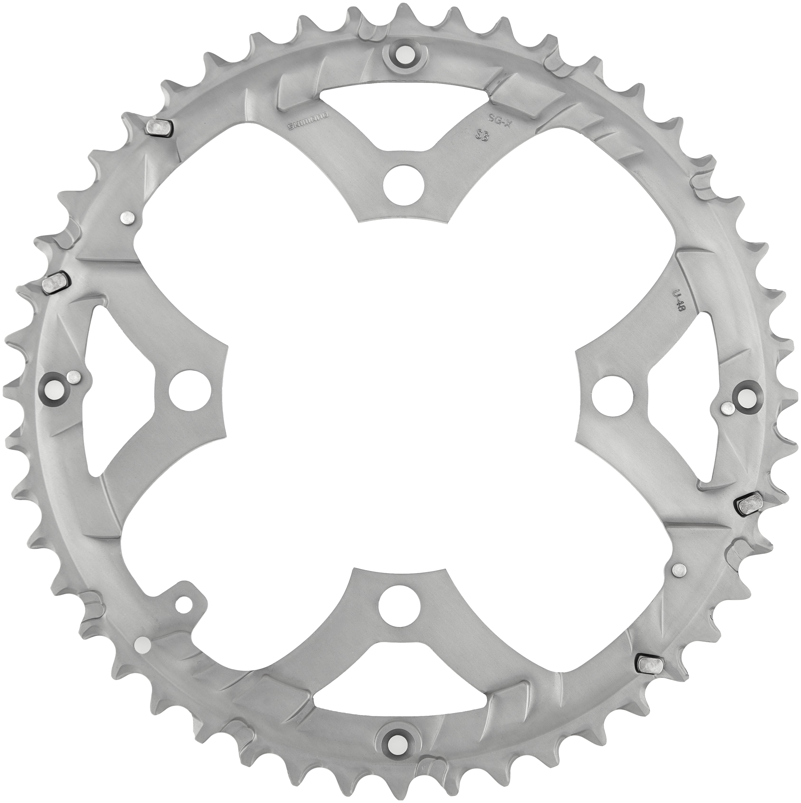 Shimano Deore FC-M590 Kettenblatt für Kettenschutzring 9-fach grau