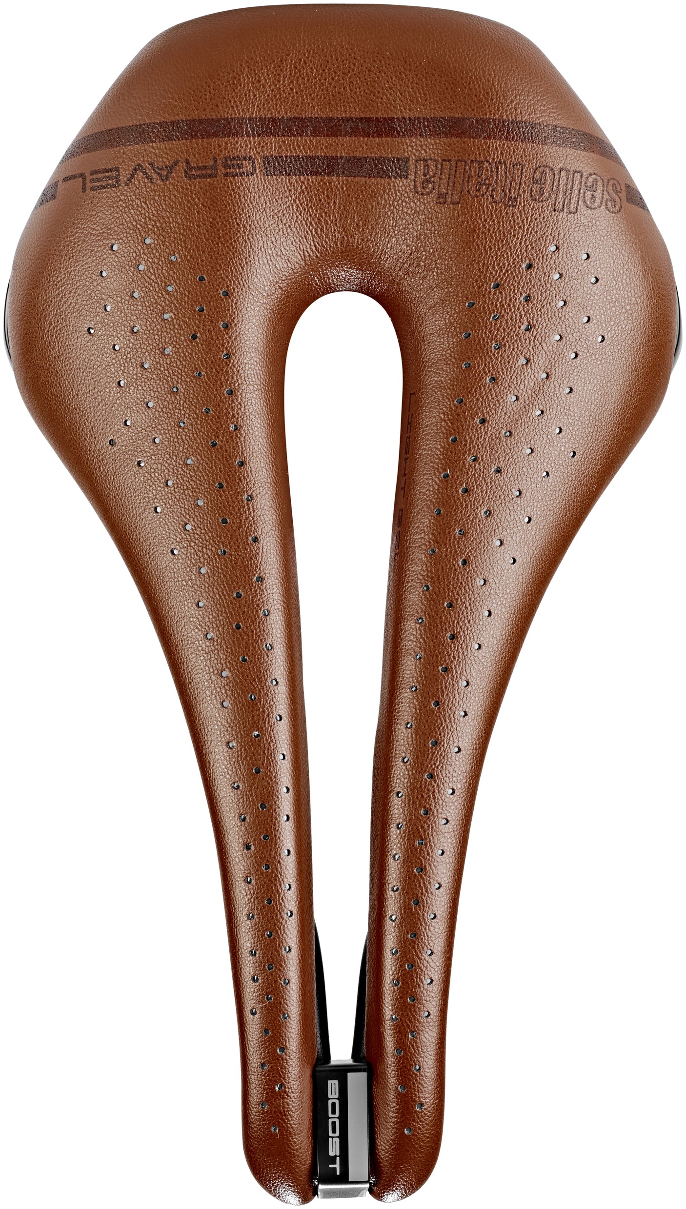 Selle Italia Novus Boost Gravel Heritage Sattel Super Flow braun