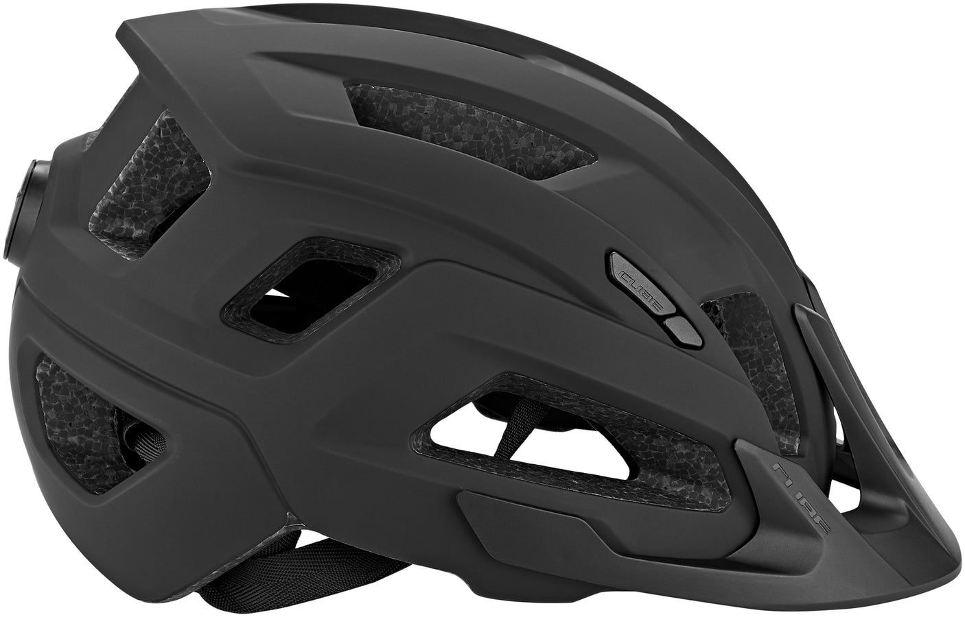 CUBE STEEP Helm matt black