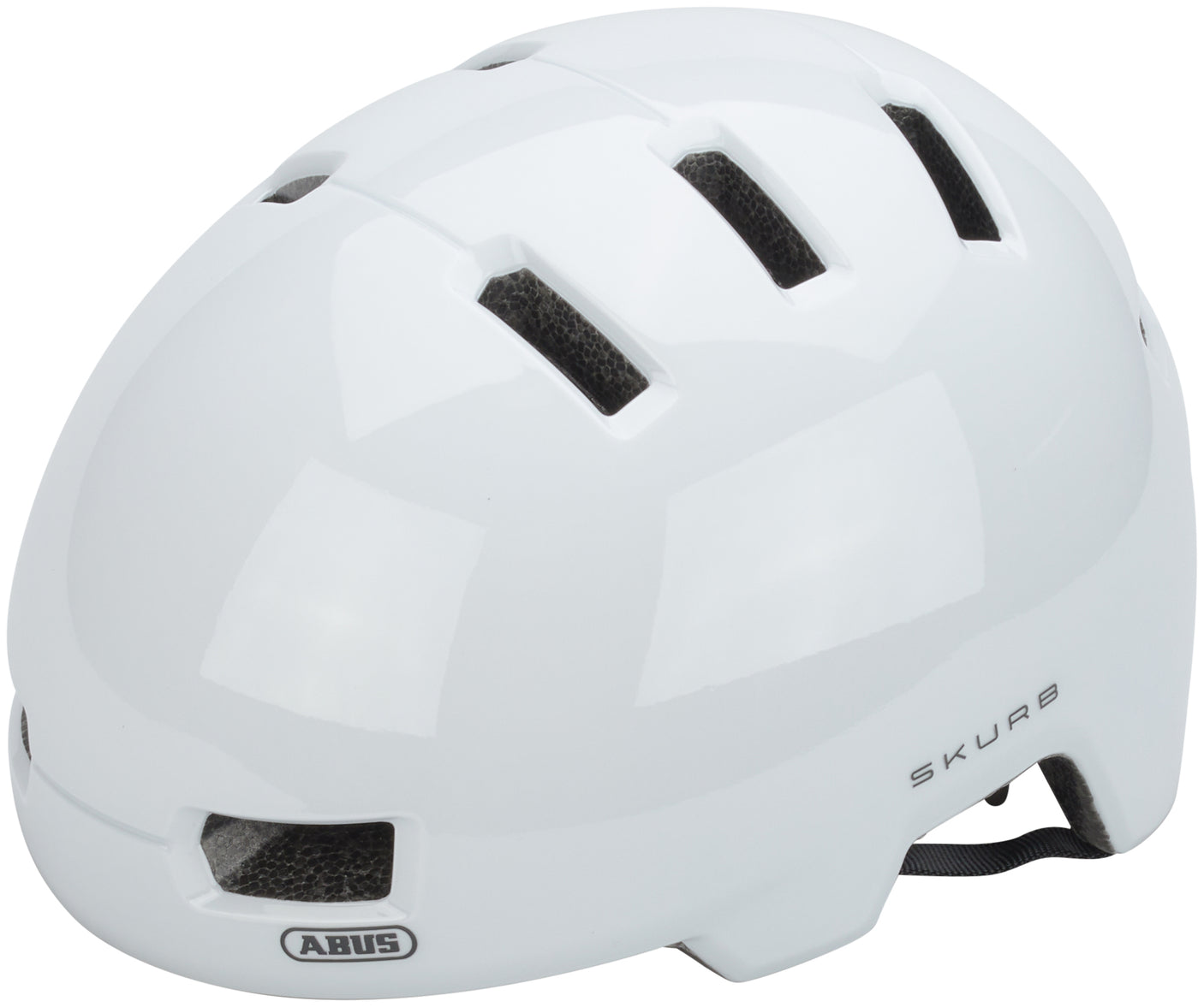 ABUS Skurb Helm Urban pearl weiß