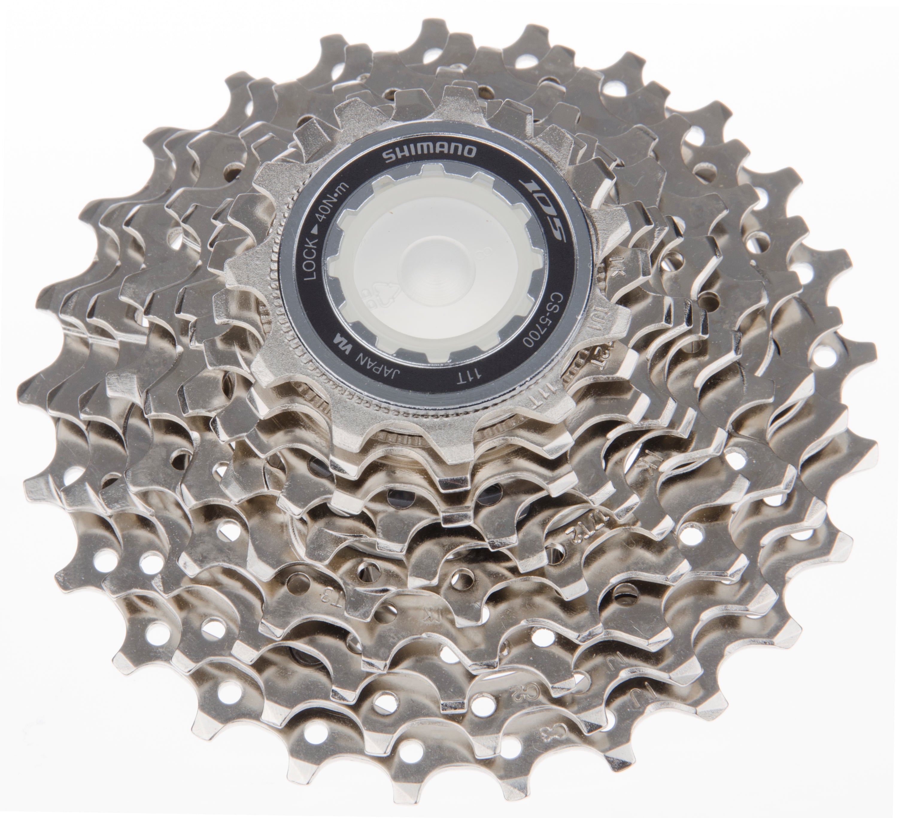 Shimano 105 CS-5700 Kassette 10-fach silber