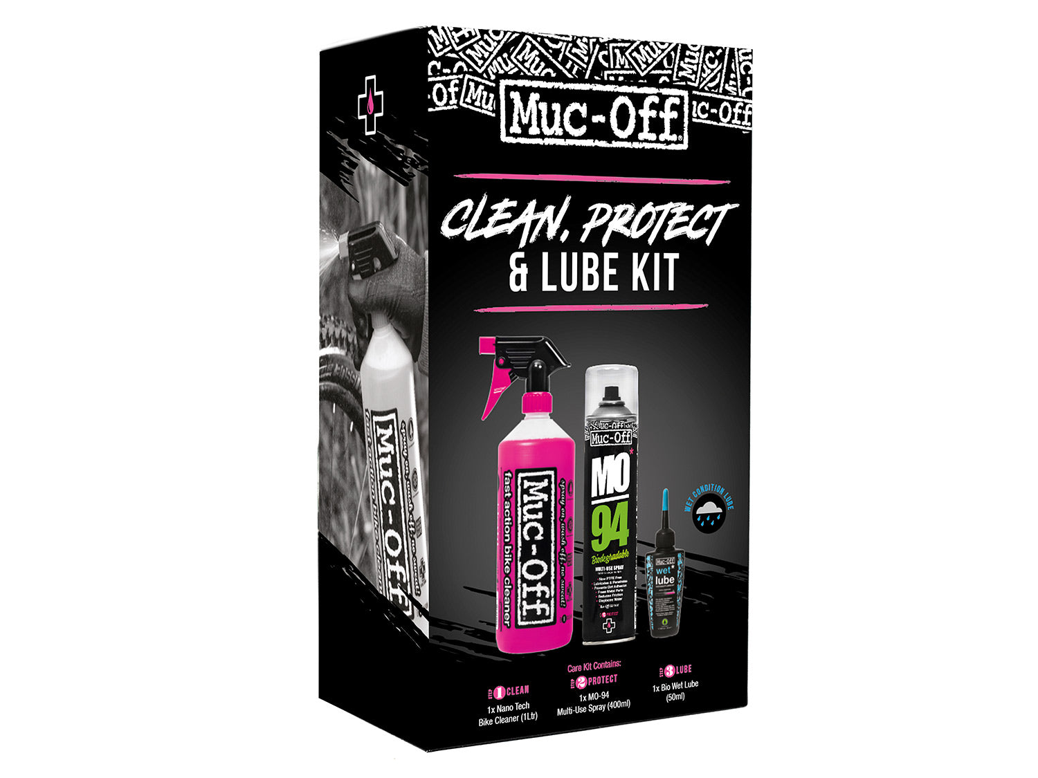 Muc-Off Wash Protect Lube Kit