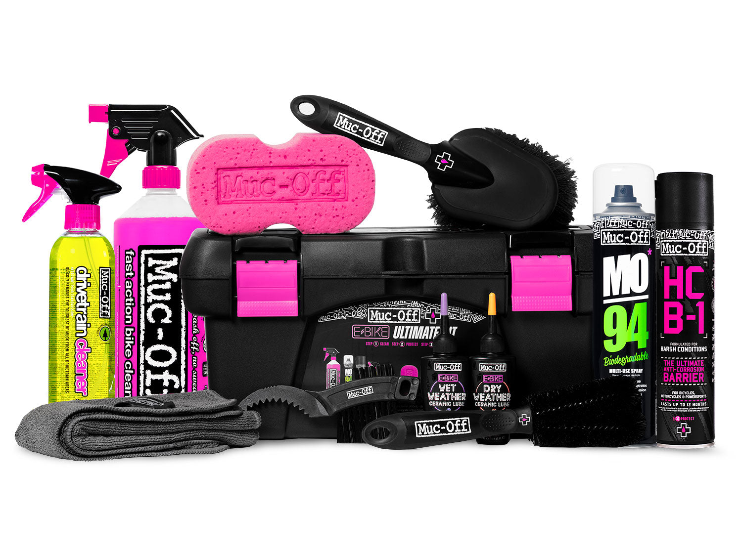 Muc-Off E-Bike Ultimate Kit Pflegeset mit Werkzeugbox